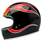 Biltwell Gringo ECE Helmet (Dice Flames) - Throttle City Cycles