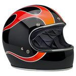 Biltwell Gringo ECE Helmet (Dice Flames) - Throttle City Cycles