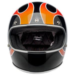 Biltwell Gringo ECE Helmet (Dice Flames) - Throttle City Cycles