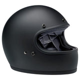 Biltwell Gringo ECE Helmet (Flat Black) - Throttle City Cycles