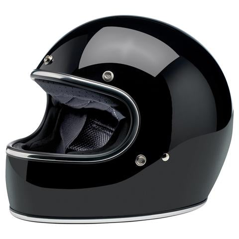Biltwell Gringo ECE Helmet (Gloss Black) - Throttle City Cycles