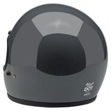 Biltwell Gringo ECE Helmet (Gloss Storm Grey) - Throttle City Cycles