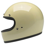 Biltwell Gringo ECE Helmet (Gloss Vintage White) - Throttle City Cycles