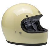 Biltwell Gringo ECE Helmet (Gloss Vintage White) - Throttle City Cycles