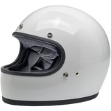 Biltwell Gringo ECE Helmet (Gloss White) - Throttle City Cycles
