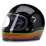 Biltwell Gringo S ECE Helmet (Gloss Black Spectrum) - Throttle City Cycles