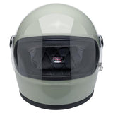 Biltwell Gringo S ECE Helmet (Gloss Sage Green) - Throttle City Cycles