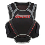 Icon Field Armor Softcore-Black - Throttle City Cycles