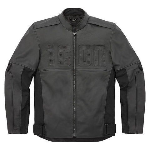 Icon Motorhead3 Jacket Black - Throttle City Cycles