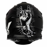 JUST1 J39 Rock Black Helmet - Throttle City Cycles