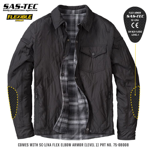 Scorpion Morpheus Reversible Jacket (Black/Plaid) - Throttle City Cycles