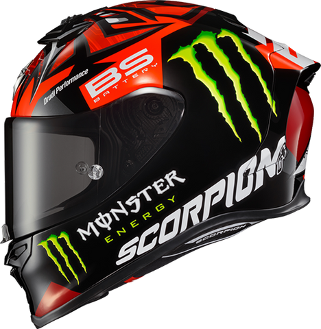Scorpion EXO-R1 Air Helmet (Fabio Quartararo Monster Replica) - Throttle City Cycles