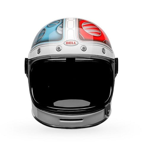 bell bullit full-face motorcycle helmet blue Bell Bullitt SE Barracuda Helmet