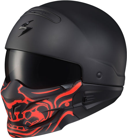 scorpion covert helmet amazon Scorpion Covert Skull Face Mask