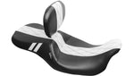 Le Pera Outcast 2-Up Seat with Backrest  LK-997BRGT1 - Throttle City Cycles