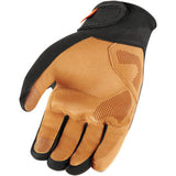 ICON 1000 Nightbreed Motorcycle Gloves (Black) - Throttle City Cycles