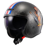 LS2 Helmets Open Face Spitfire Helmet - Throttle City Cycles